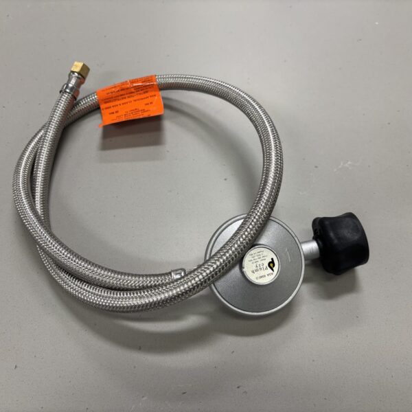 Hose, LPG, c/w Reg Stainless Steel Braided, 1.2m