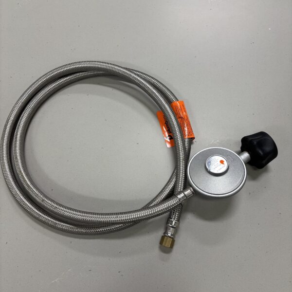 Hose, LPG, c/w Reg Stainless Steel Braided, 1.8m