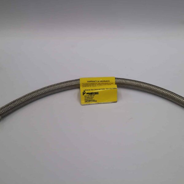 Hose, Braided Stainless Steel, Side Burner, 0.4m