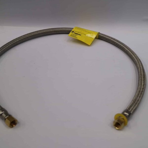 Hose, Braided Stainless Steel, Side Burner, 0.9m